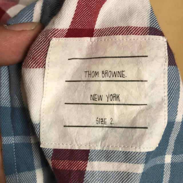 THOM BROWNE(トムブラウン)のトムブラウン シャツ サイズ2 メンズのトップス(シャツ)の商品写真