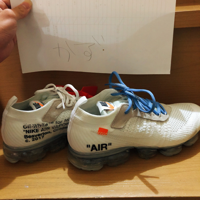 OFF-WHITE(オフホワイト)のNIKE×off-WHITEヴェイパーマックス メンズの靴/シューズ(スニーカー)の商品写真