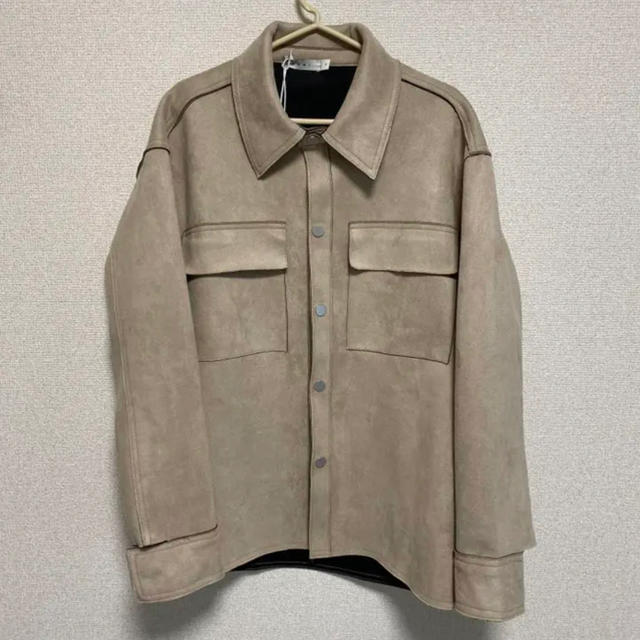 mnml SUEDE WORK SHIRT