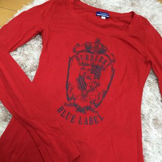 バーバリー(BURBERRY)のバーバリーブルーレーベル♡Ｔシャツ(Tシャツ(長袖/七分))