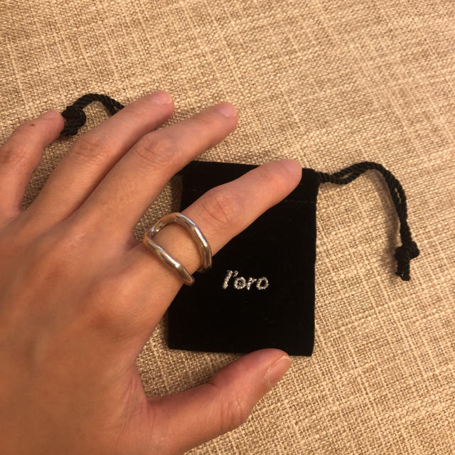 BEAUTY&YOUTH UNITED ARROWS(ビューティアンドユースユナイテッドアローズ)の(* 'ω')ノ様 専用　loro ro ring 9.5号 レディースのアクセサリー(リング(指輪))の商品写真