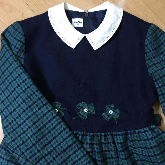 familiar(ファミリア)のfamiliar ワンピース 130サイズ キッズ/ベビー/マタニティのキッズ服女の子用(90cm~)(ワンピース)の商品写真