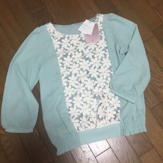 アナトリエ(anatelier)の新品★クチュールブローチ お花ブラウス(シャツ/ブラウス(長袖/七分))