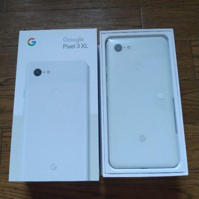 NTTdocomo(エヌティティドコモ)のPixel3 XL ホワイト128GB docomo スマホ/家電/カメラのスマートフォン/携帯電話(スマートフォン本体)の商品写真