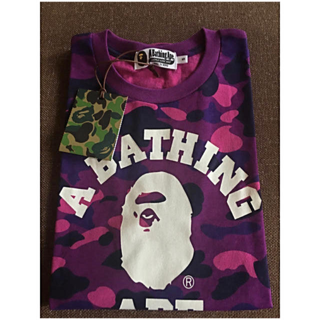 A BATHING APE(アベイシングエイプ)のBAPE Color Camo College Tshirt メンズのトップス(Tシャツ/カットソー(半袖/袖なし))の商品写真