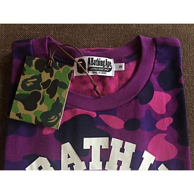 A BATHING APE(アベイシングエイプ)のBAPE Color Camo College Tshirt メンズのトップス(Tシャツ/カットソー(半袖/袖なし))の商品写真