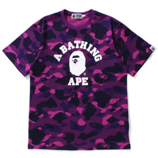 アベイシングエイプ(A BATHING APE)のBAPE Color Camo College Tshirt(Tシャツ/カットソー(半袖/袖なし))