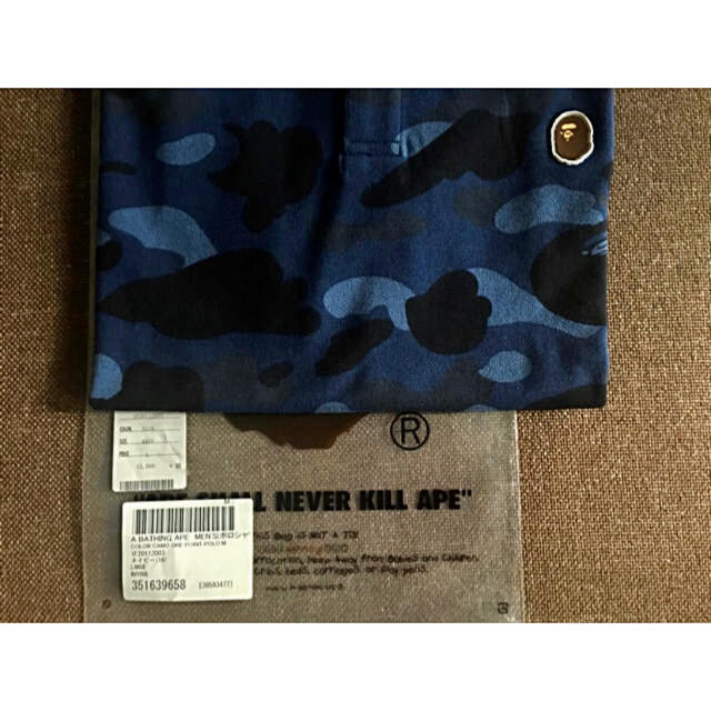 A BATHING APE(アベイシングエイプ)のBAPE COLOR CAMO ONE POINT POLO メンズのトップス(ポロシャツ)の商品写真