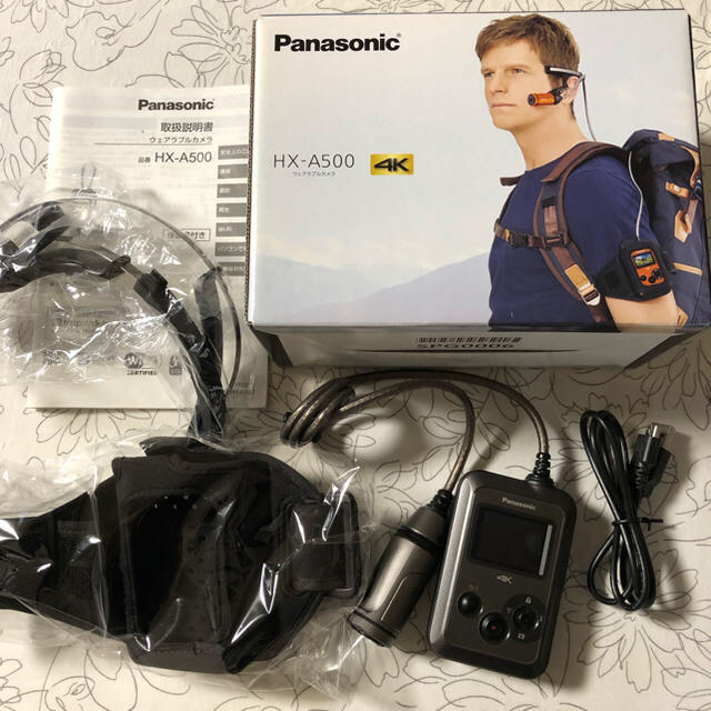 Panasonic ウェアラブルカメラ HX-A500 