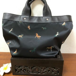 ラシット(Russet)の専用    超美品！希少！ラシット WOODＬANDER  ブラック(トートバッグ)