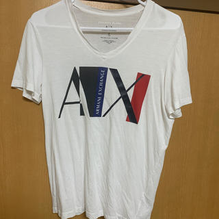 アルマーニエクスチェンジ(ARMANI EXCHANGE)のアルマーニ　Tシャツ　白／青2枚セット(Tシャツ/カットソー(半袖/袖なし))