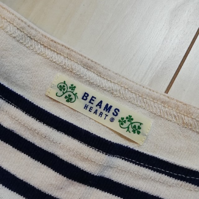 BEAMS(ビームス)のBEAMS  HEART ボーダー カットソー レディースのトップス(カットソー(長袖/七分))の商品写真