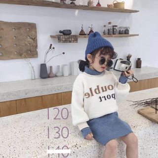 新品☆韓国子供服♬ セットアップ　コーディネートいろいろ☺︎130㎝(ワンピース)