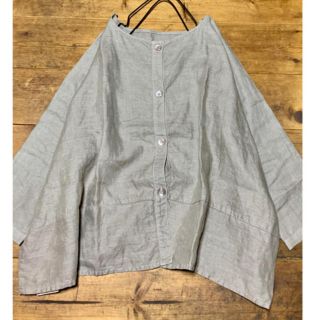 ネストローブ(nest Robe)のネストローブ  リネン2wayブラウス(シャツ/ブラウス(長袖/七分))