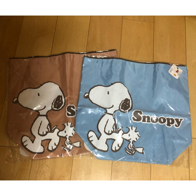 PEANUTS(ピーナッツ)の専用！新品 スヌーピー トートバッグ　ブルー レディースのバッグ(トートバッグ)の商品写真