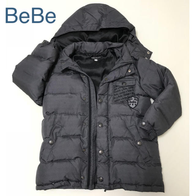 BeBe(ベベ)のBeBe ダウンジャケット キッズ/ベビー/マタニティのキッズ服男の子用(90cm~)(コート)の商品写真
