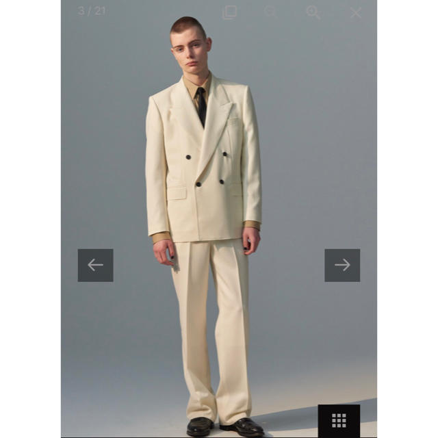 お得セット littlebig 19aw サイズ1 白セットアップ セットアップ