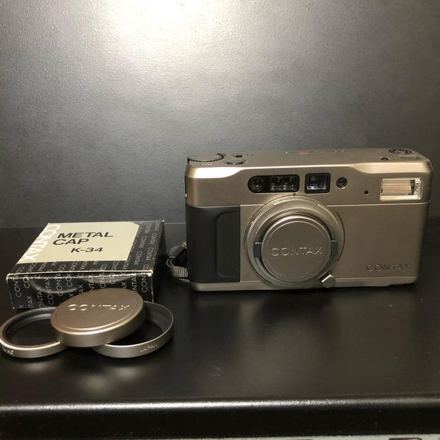 ★CONTAX TVS メタルキャップ★コンタックス