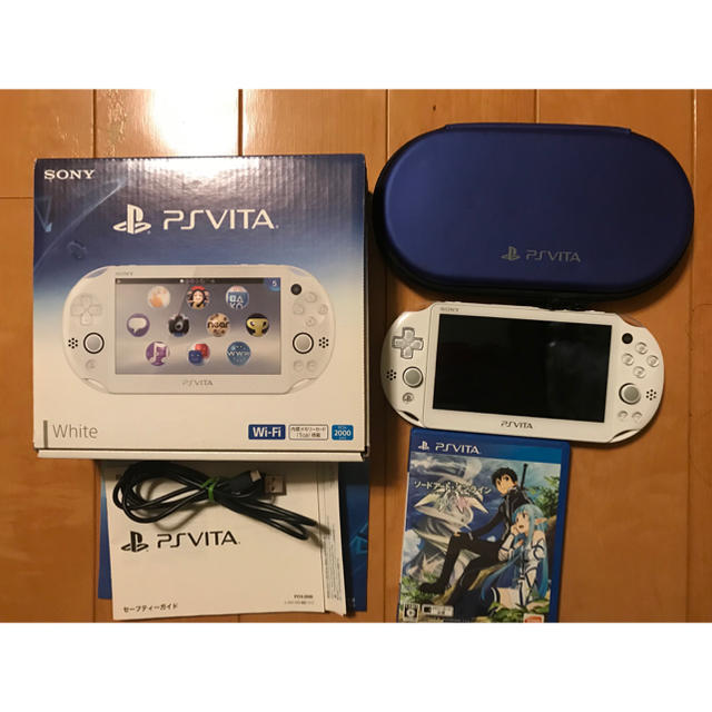 【美品】PSvita2000 ホワイト　おまけ付き