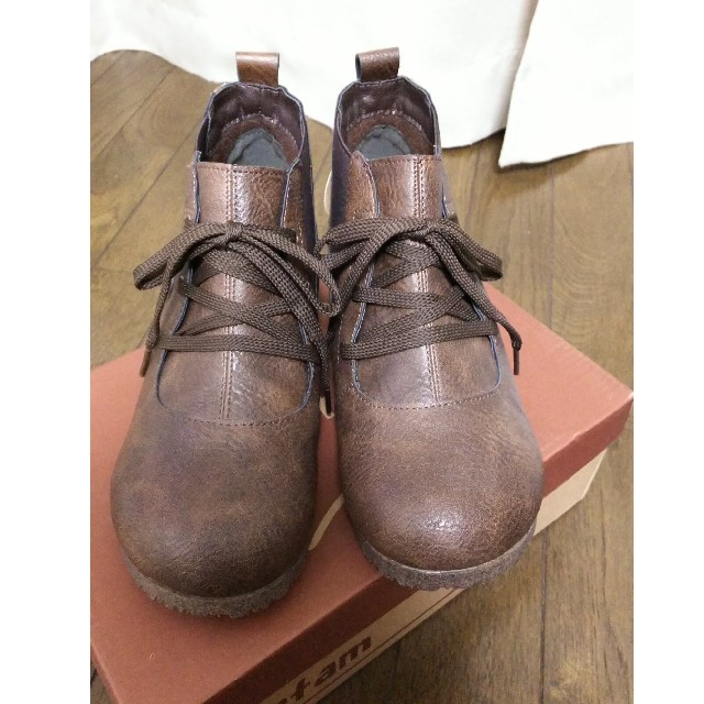 ブラウンくつ レディースの靴/シューズ(ローファー/革靴)の商品写真