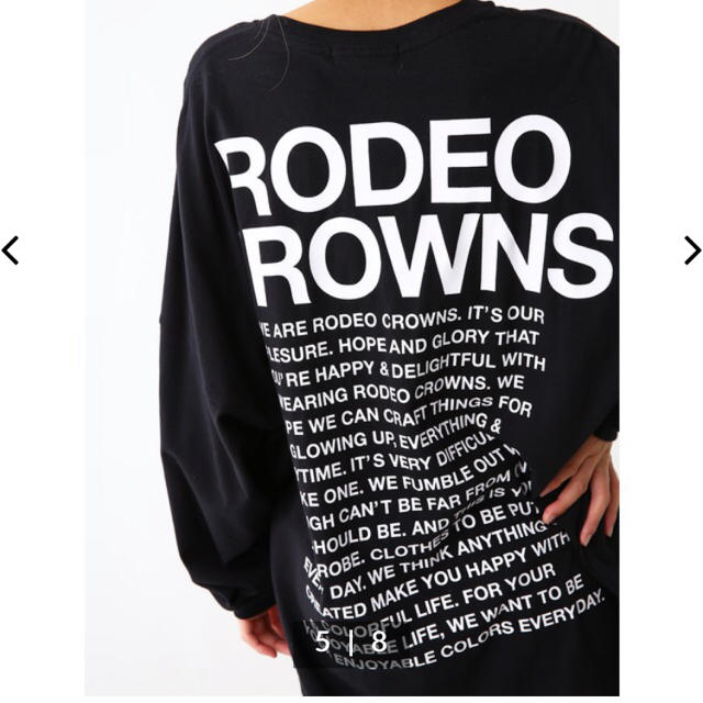 RODEO CROWNS WIDE BOWL(ロデオクラウンズワイドボウル)のLETF ロングスリーブ Tシャツ レディースのトップス(Tシャツ(長袖/七分))の商品写真