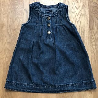 ベビーギャップ(babyGAP)のデニムワンピース ジャンパースカート(ワンピース)