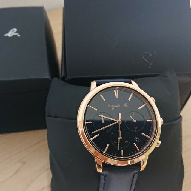 agnes b.(アニエスベー)のアニエスベー メンズ 時計 レディースのファッション小物(腕時計)の商品写真