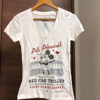 ディズニー(Disney)の美品 ディズニー Ｔシャツ カリフォルニア ディズニーランド ミニー ミッキー(Tシャツ(半袖/袖なし))