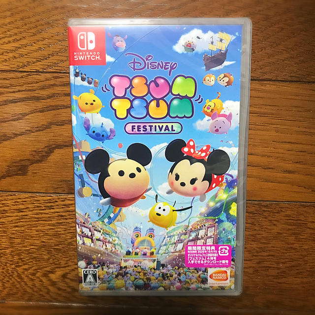 Disney(ディズニー)のNintendo Switch ディズニー ツムツムフェスティバル DLコード付 エンタメ/ホビーのゲームソフト/ゲーム機本体(家庭用ゲームソフト)の商品写真