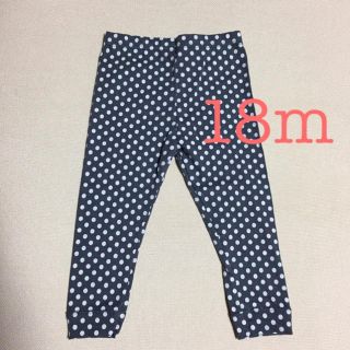 プチバトー(PETIT BATEAU)の新品未使用 プチバトー 18m グレードットカルソン(パンツ)