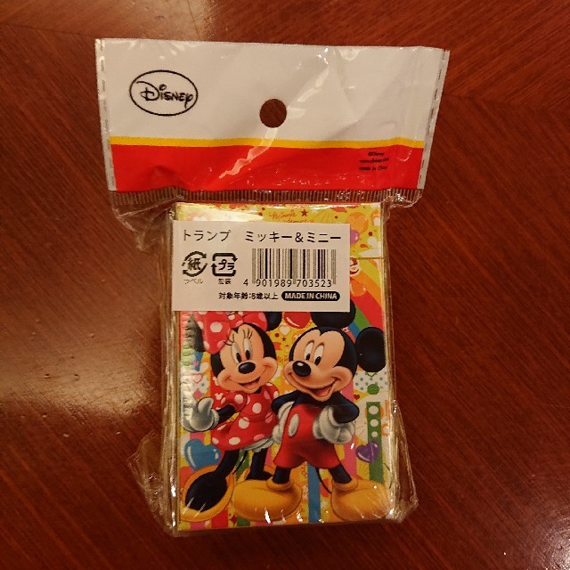 Disney(ディズニー)のトランプ  ミッキー＆ミニー エンタメ/ホビーのテーブルゲーム/ホビー(トランプ/UNO)の商品写真