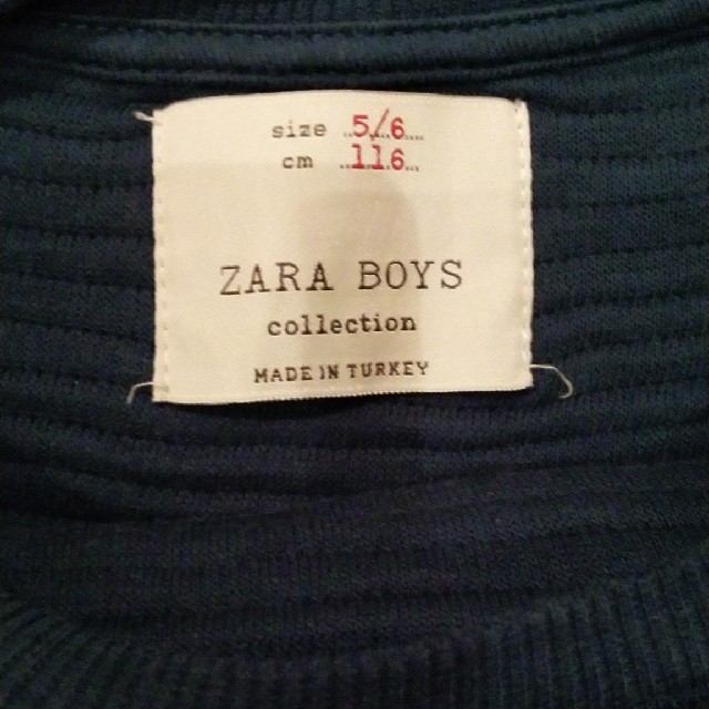 ZARA KIDS(ザラキッズ)のトレーナー＊ザラ キッズ/ベビー/マタニティのキッズ服男の子用(90cm~)(Tシャツ/カットソー)の商品写真