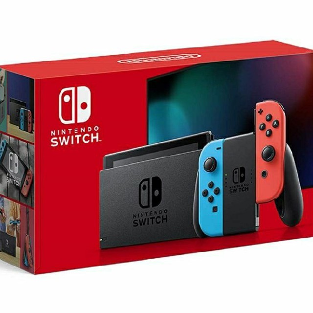 【新品・送料込】ニンテンドースイッチ本体 ネオンブルー/ネオンレッド