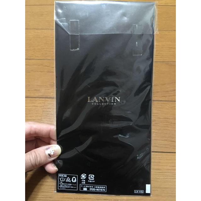 LANVIN(ランバン)の専用☆ひざ下ストッキング ブラック レディースのレッグウェア(タイツ/ストッキング)の商品写真