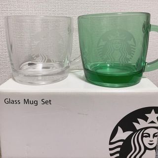 スターバックスコーヒー(Starbucks Coffee)のスタバ グラスマグセット(グラス/カップ)