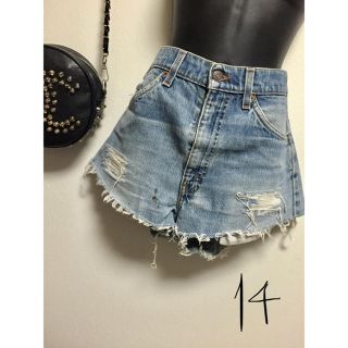 リーバイス(Levi's)の14.Levi'sボーイズデニムショートパンツ505ヴィンテージ(ショートパンツ)