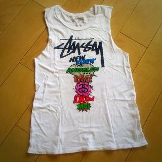 ステューシー(STUSSY)のstussy women タンクトップ(Tシャツ(半袖/袖なし))