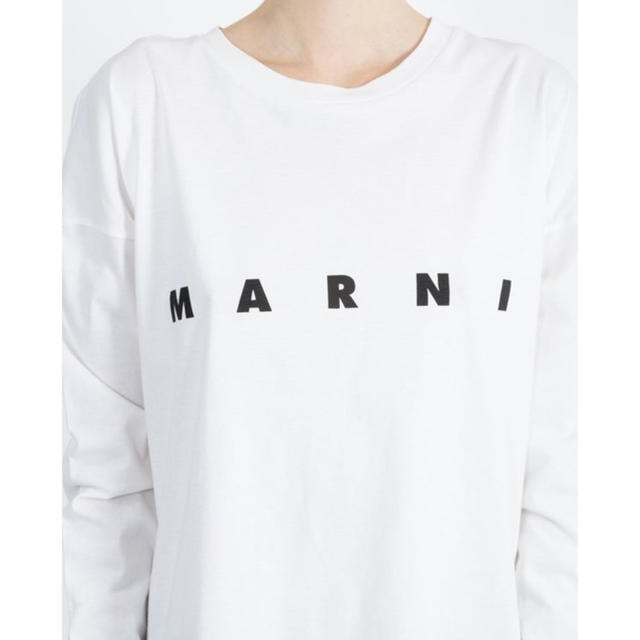 ロゴTMARNI Long Sleeve Crew Neck 新品未使用品