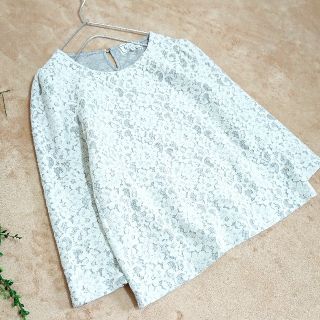 ロペピクニック(Rope' Picnic)のロペピクニック *レース カットソー*(カットソー(長袖/七分))