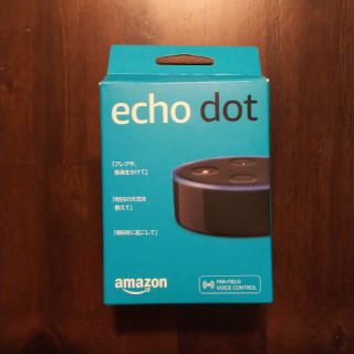 エコー(ECHO)のAmazon Echo dot ブラック(スピーカー)