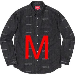 シュプリーム(Supreme)のSupreme Logo Denim Shirt デニムシャツ(シャツ)