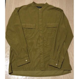 ユナイテッドアローズグリーンレーベルリラクシング(UNITED ARROWS green label relaxing)のgreen label relaxing バンドカラーコーデュロイシャツ(シャツ)