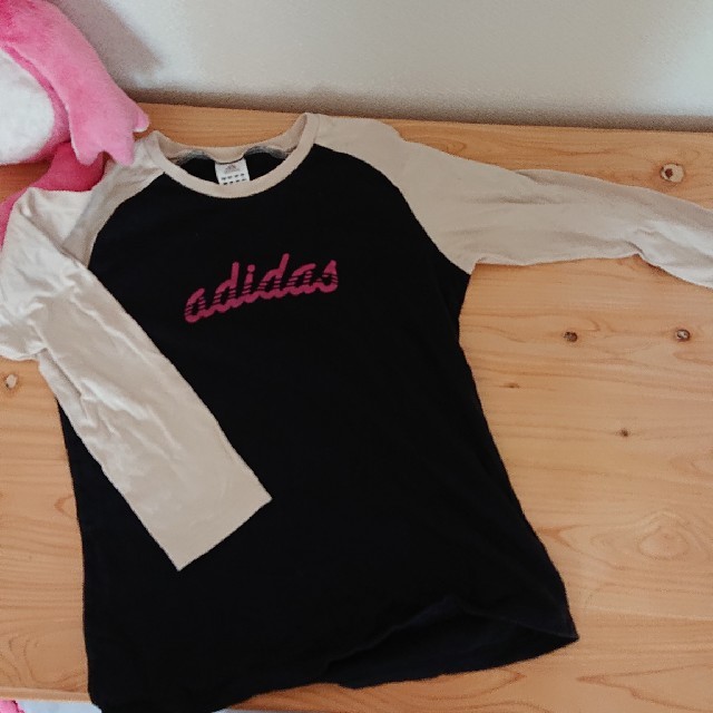 adidas(アディダス)のアディダス☆長袖Tシャツ レディースのトップス(Tシャツ(長袖/七分))の商品写真