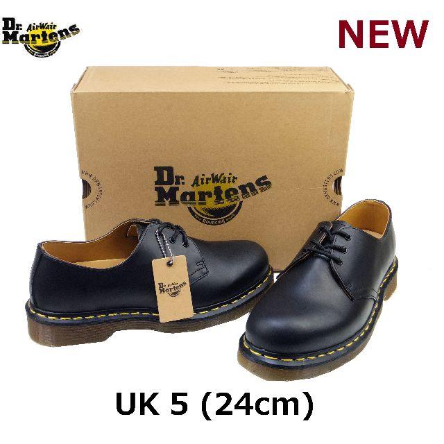 Dr.Martens(ドクターマーチン)のDr.Martens UK5 1461 3ホール シューズ 黒 くろ レディースの靴/シューズ(ブーツ)の商品写真