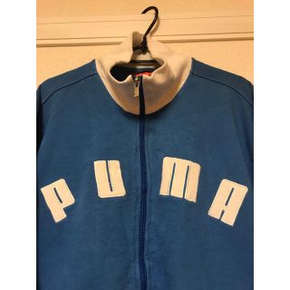 プーマ(PUMA)のpuma スウィングトップ トラックトップ ジャージ ブルー(ジャージ)