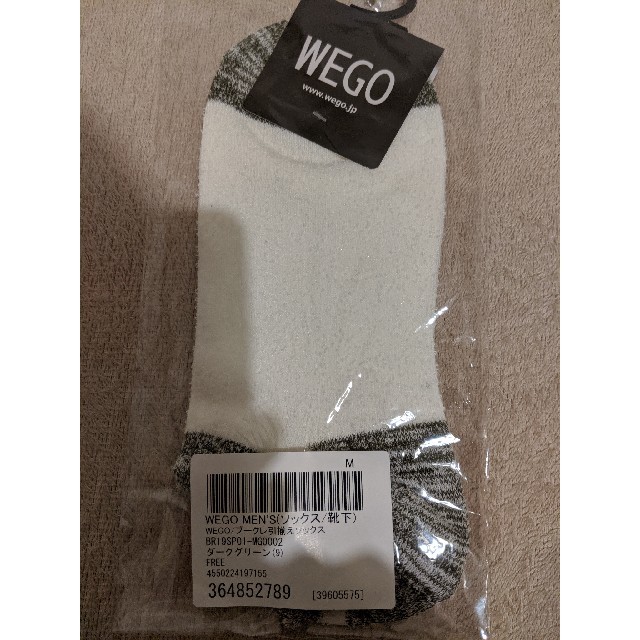 WEGO(ウィゴー)の【ポイント消化】靴下 メンズのレッグウェア(ソックス)の商品写真