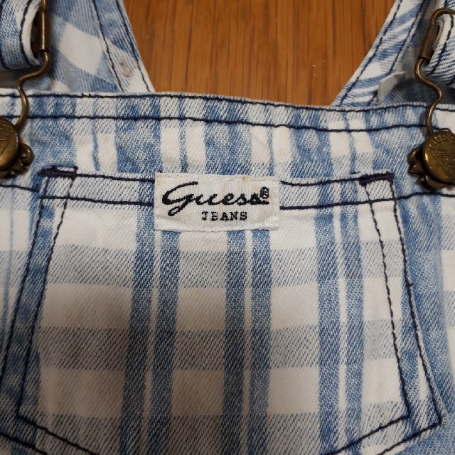 GUESS(ゲス)のguess オーバーオール　12か月 キッズ/ベビー/マタニティのベビー服(~85cm)(カバーオール)の商品写真