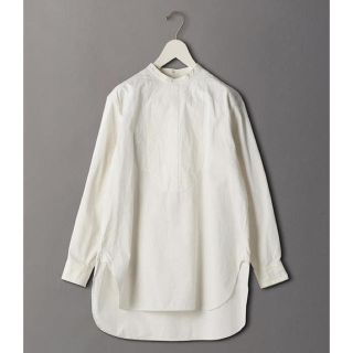 ビューティアンドユースユナイテッドアローズ(BEAUTY&YOUTH UNITED ARROWS)のroku♡ Band Collar Shirt(シャツ/ブラウス(長袖/七分))