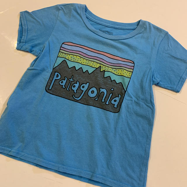 patagonia(パタゴニア)のPatagonia パタゴニア 4T ロゴTシャツ キッズ/ベビー/マタニティのキッズ服男の子用(90cm~)(Tシャツ/カットソー)の商品写真