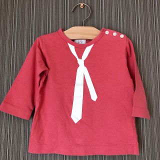 アニエスベー(agnes b.)のアニエスベー だまし絵ネクタイトップス(Tシャツ/カットソー)